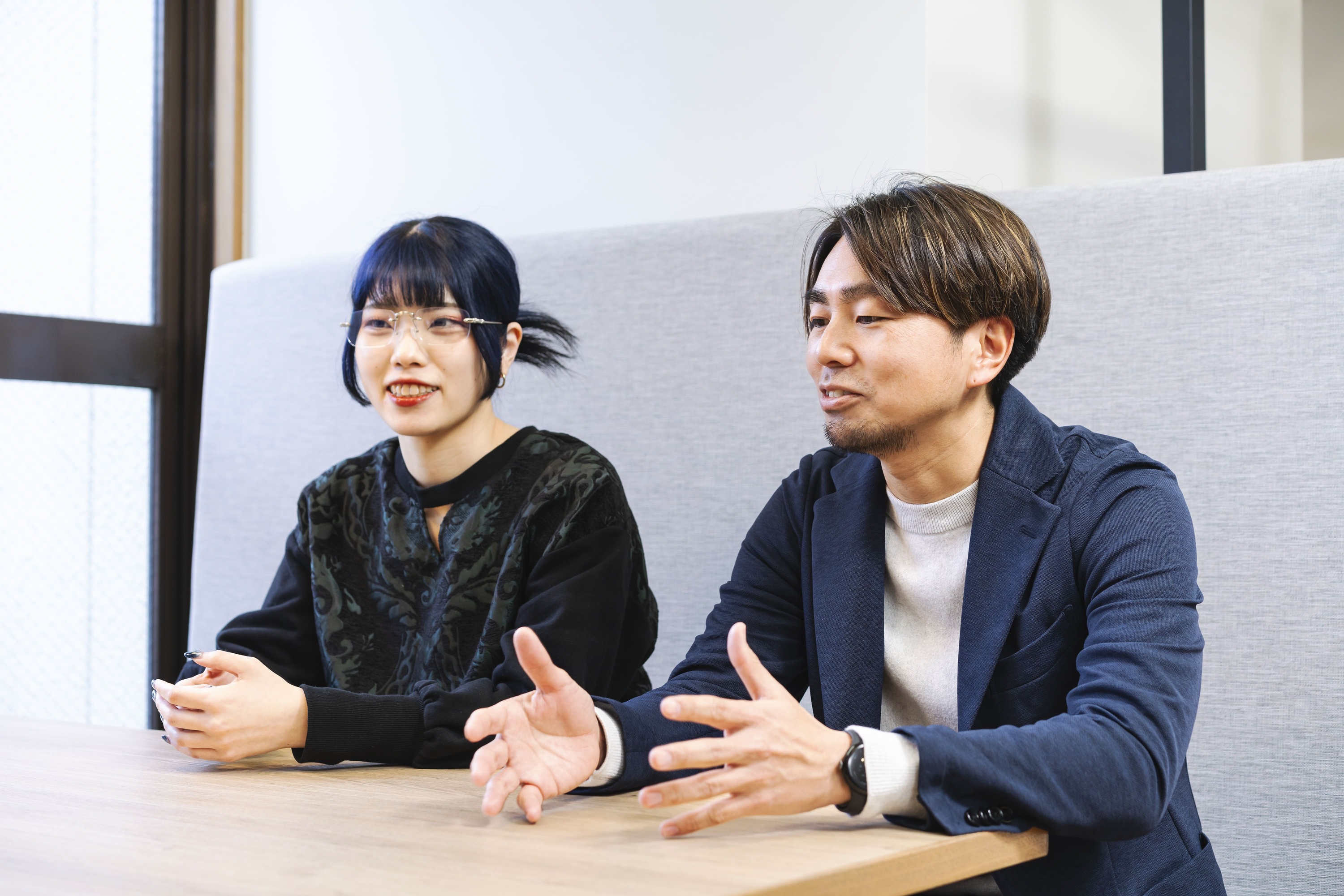 左：株式会社Quest Research 原田様、右：株式会社Quest Research 佐藤様